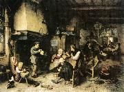 OSTADE, Adriaen Jansz. van Country Party yy Sweden oil painting reproduction